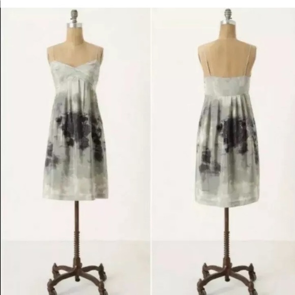Anthropologie Dresses & Skirts - Anthropologie Fei Silk Charcoal Dress